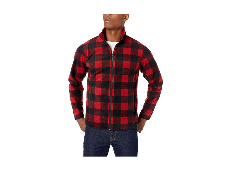 Amazon Essentials Men’s Full-Zip Fleece Jacket