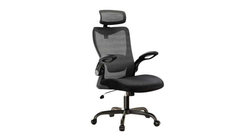HUANUO Ergonomic Office Chair, High Back Desk Chair with Adjustable Lumbar Support & Headrest