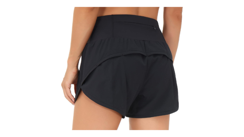 THE GYM PEOPLE Womens High Waisted Running Shorts
