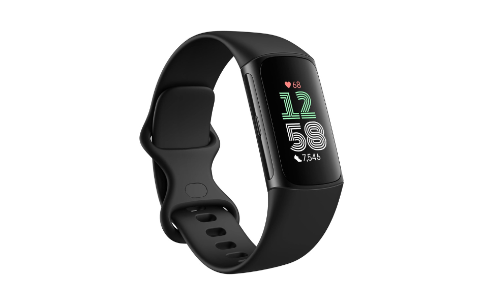 Fitbit Charge 6 Fitness Tracker with Google apps, Heart Rate on Exercise Equipment