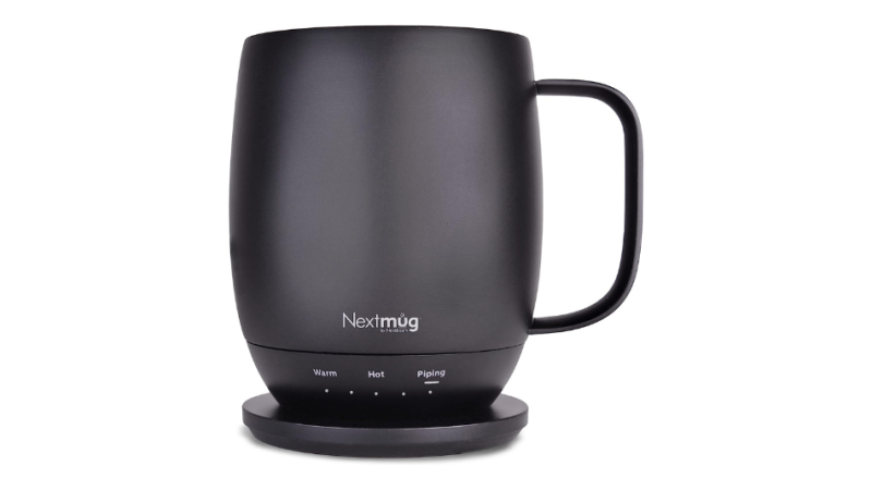 Nextmug – Temperature-Controlled, Self-Heating Coffee Mug