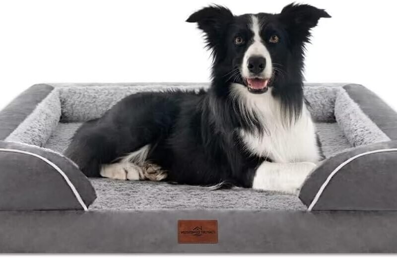 Large Dog Beds Waterproof Orthopedic Foam Dog Beds for Large Dogs Sofa