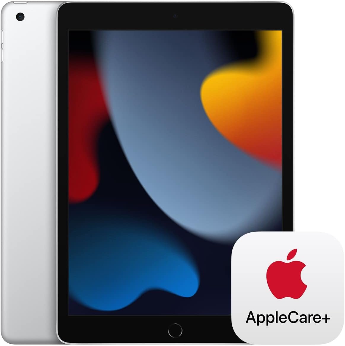 Apple 2021 10.2-inch iPad (Wi-Fi, 64GB) – Silver with AppleCare+ (2 Years)