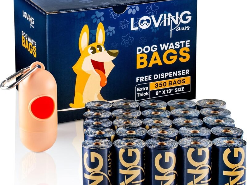 LOVING Paws Dog Poop Bags, 350 count