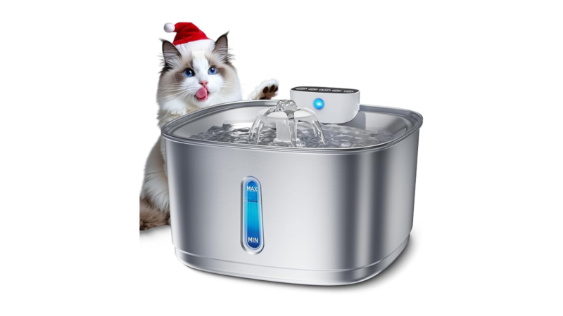 Introducing the 2024 Upgraded Wireless Cat Water Fountain