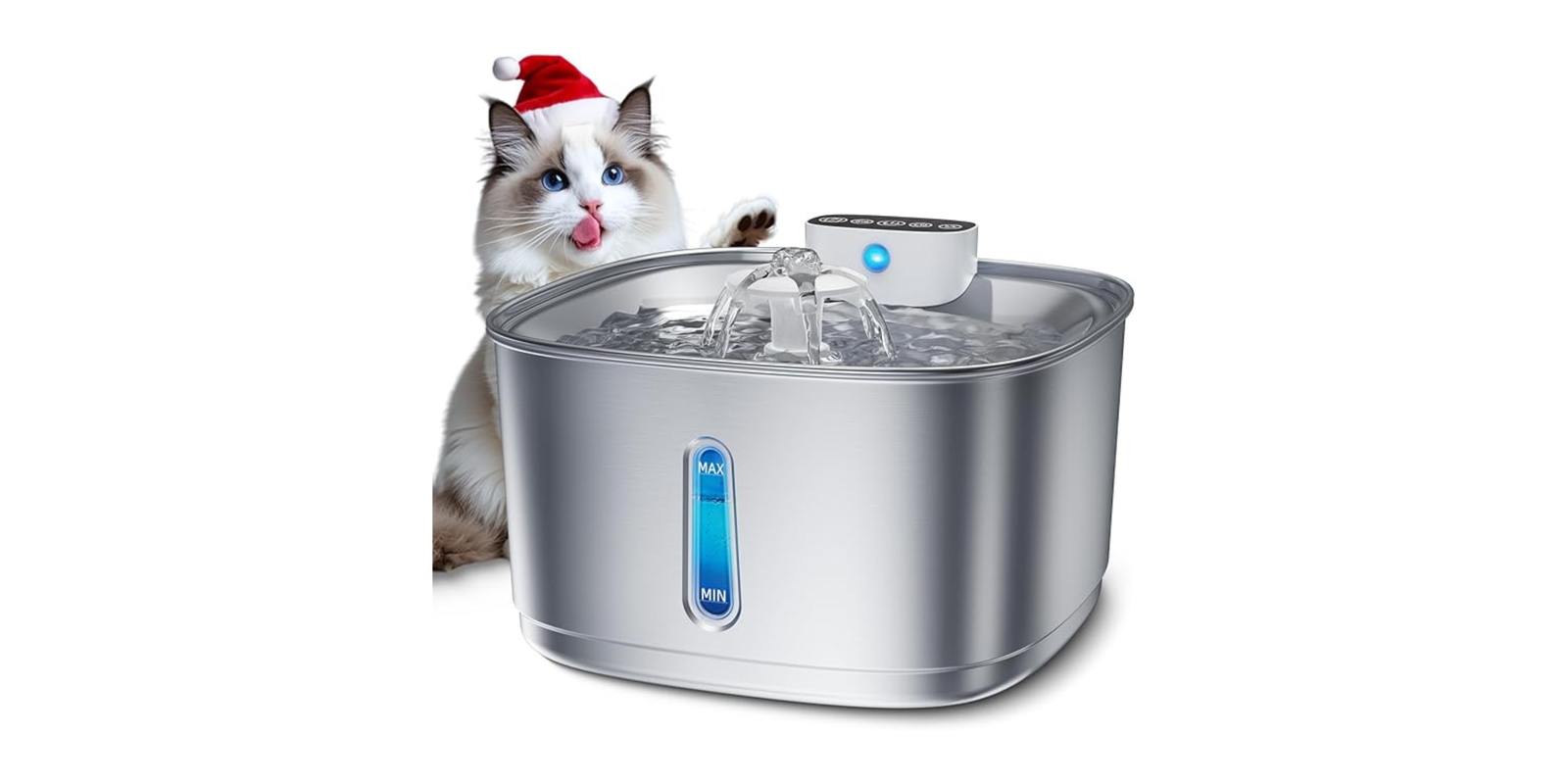 Introducing the 2024 Upgraded Wireless Cat Water Fountain