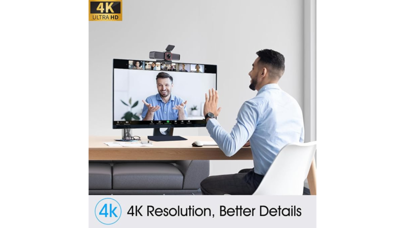 Enhance Your Video Experience with the Angetube 4K Webcam