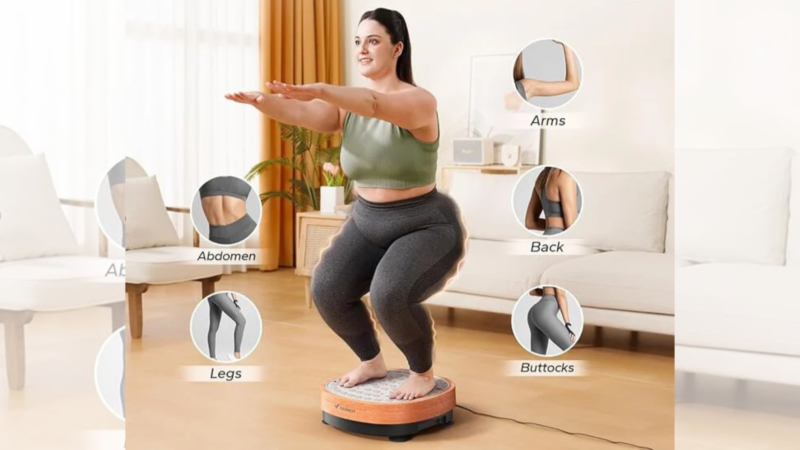 Transform Your Fitness Routine with the Merach Vibration Plate Exercise Machine