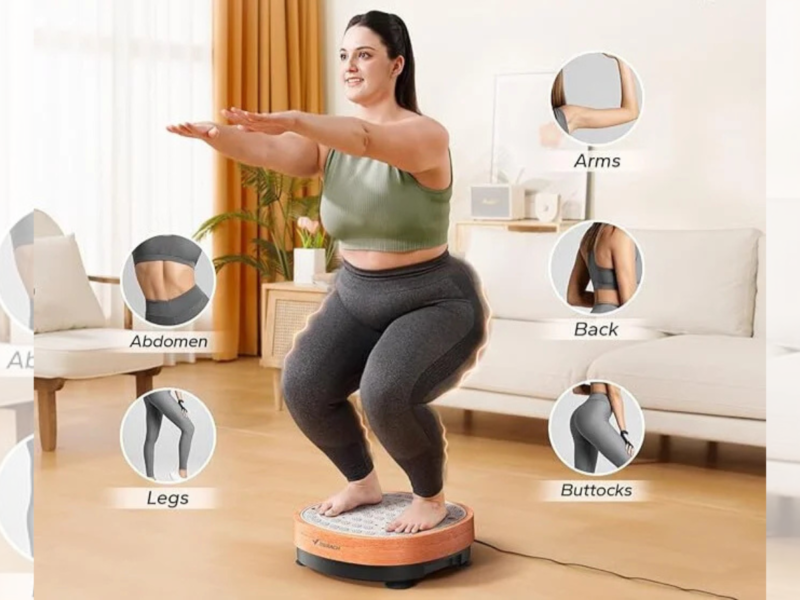 Transform Your Fitness Routine with the Merach Vibration Plate Exercise Machine