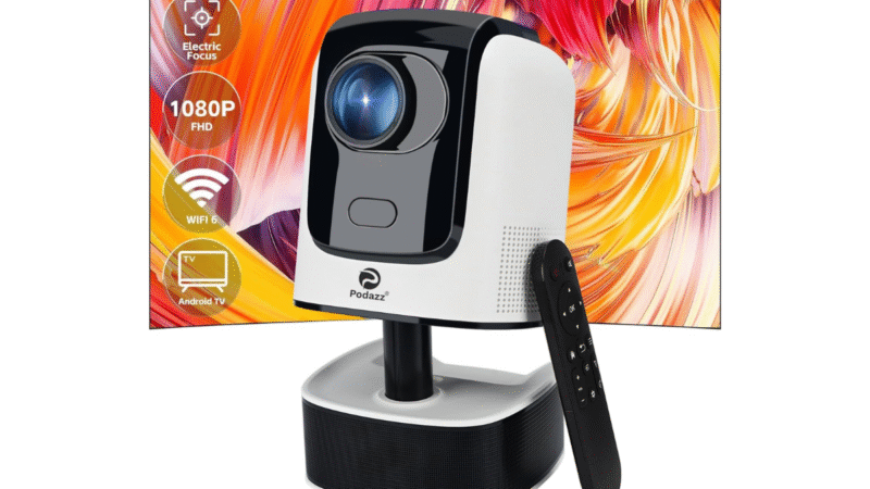 The Ultimate Outdoor Movie Experience: Exploring the Innovative Features of the Podazz 4K Bluetooth Projector