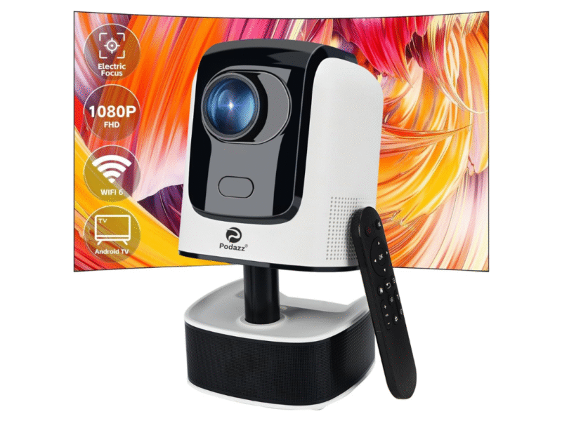 The Ultimate Outdoor Movie Experience: Exploring the Innovative Features of the Podazz 4K Bluetooth Projector