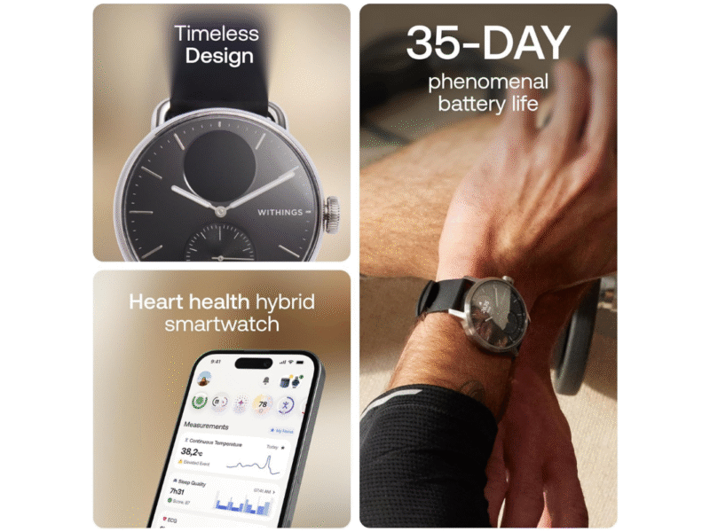 The Withings ScanWatch 2: Your Ultimate Hybrid Smartwatch for Health and Fitness