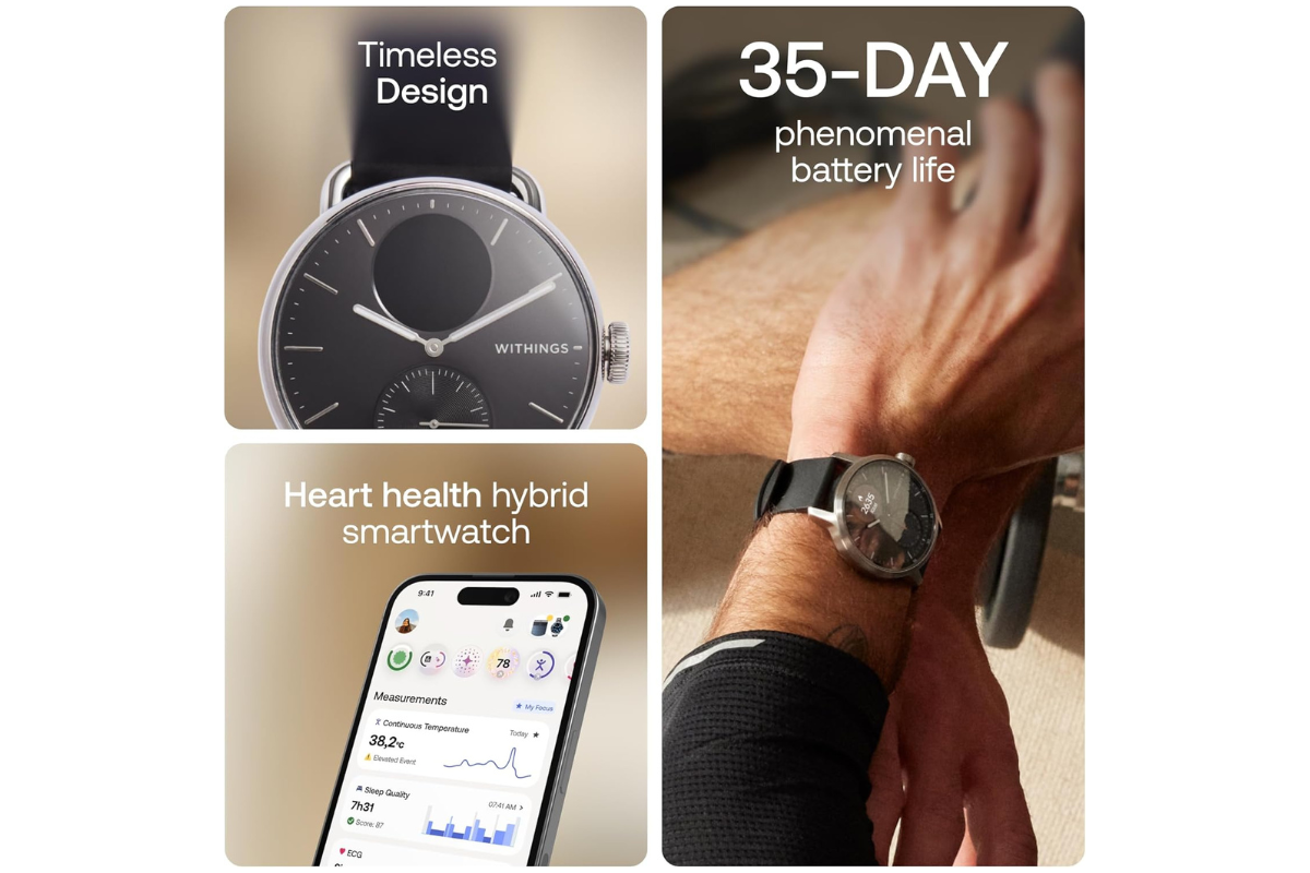 The Withings ScanWatch 2: Your Ultimate Hybrid Smartwatch for Health and Fitness